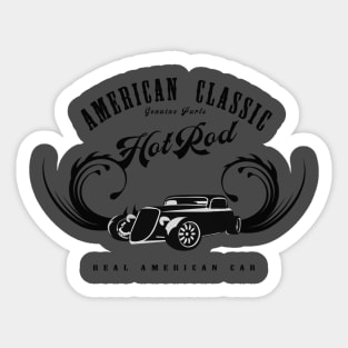 American Classic Hot Rod Sticker